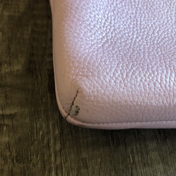 Coach Polished Pebble Journal Crossbody Purse in Pink Petal - Picture 5 of 14